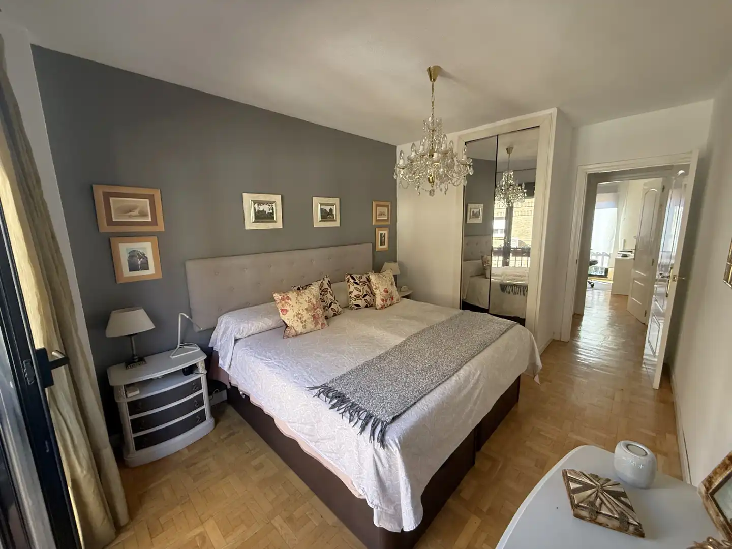 Schlafzimmer von Wohnung zum Verkauf in Madrid mit Klimaanlage, Heizung und Privatgarten