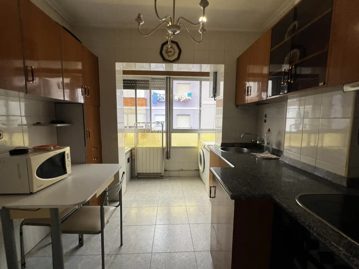 Cocina de Piso en venta en Torrelavega  con Calefacción, Jardín privado y Parquet