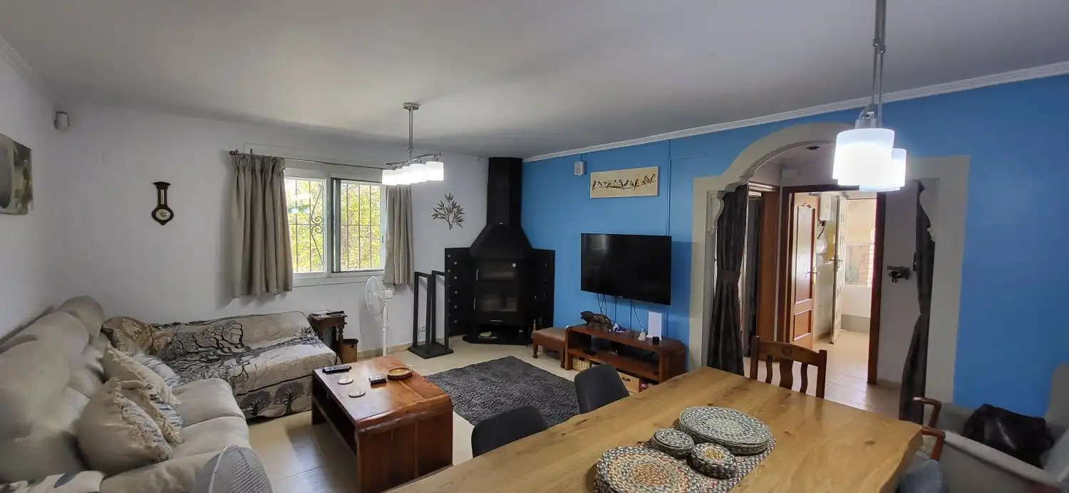 Sala de estar de Casa o chalet en venta en Roquetes con Aire acondicionado, Calefacción y Jardín privado