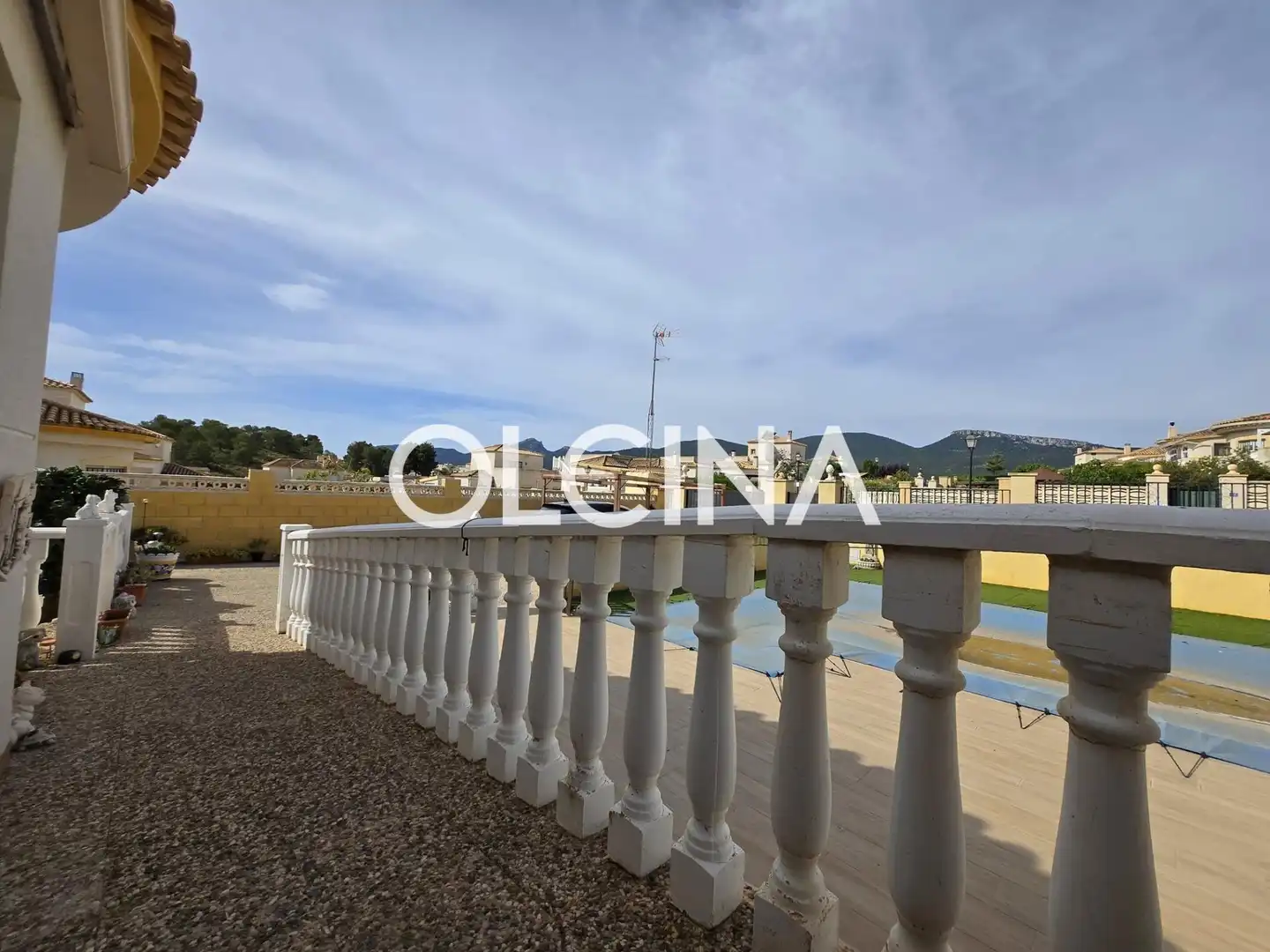 Vista exterior de Casa o chalet en venta en Castalla con Calefacción, Jardín privado y Terraza