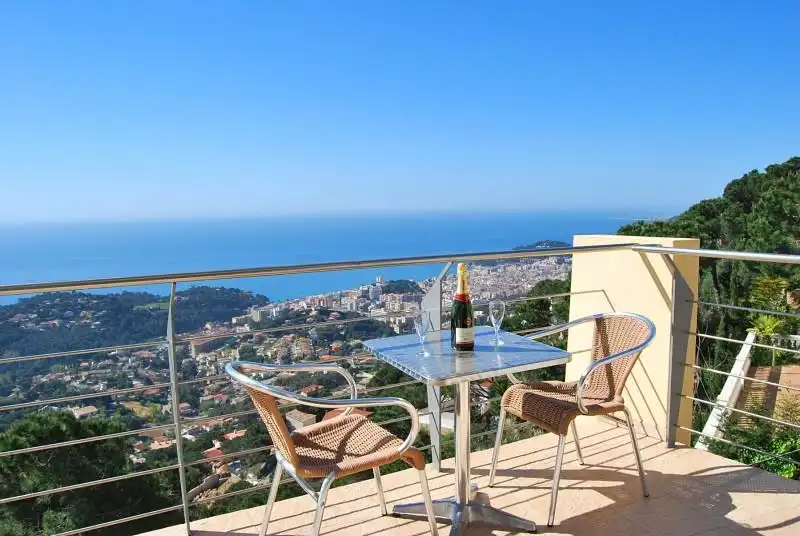 Terraza de Casa o chalet en venta en Lloret de Mar con Calefacción, Jardín privado y Piscina
