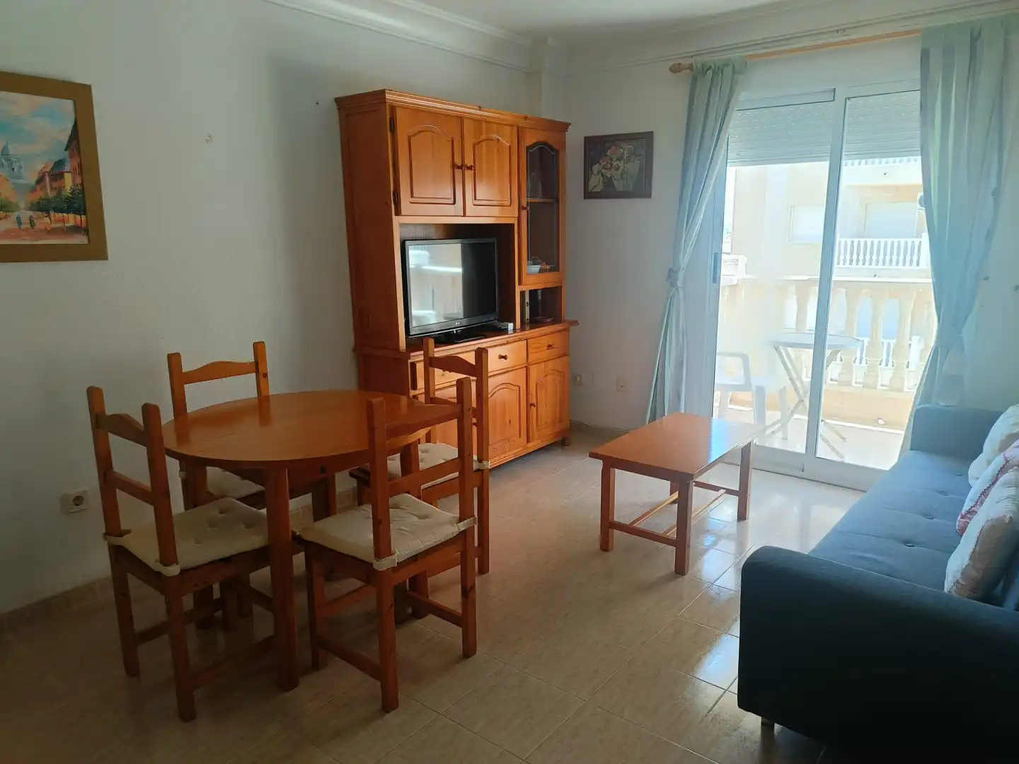 Living room of Flat for rent in Cartagena  with Furnished, Oven and Washing machine