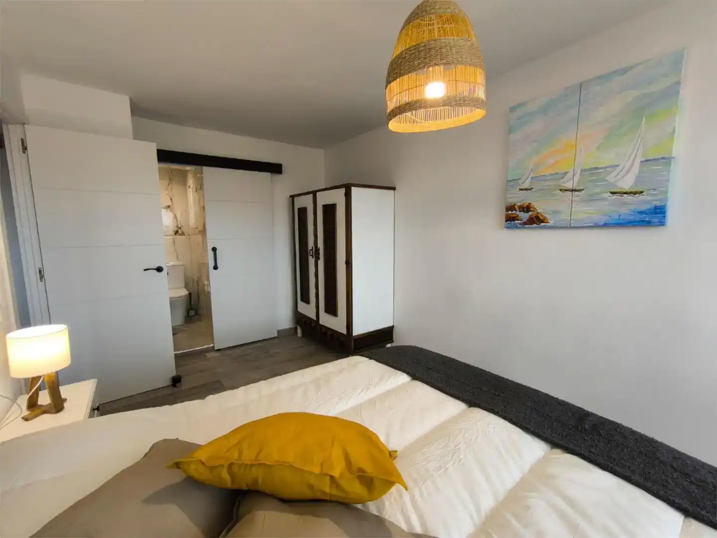 Bedroom of Flat for rent in Playa de San Juan - El Cabo de las Huertas