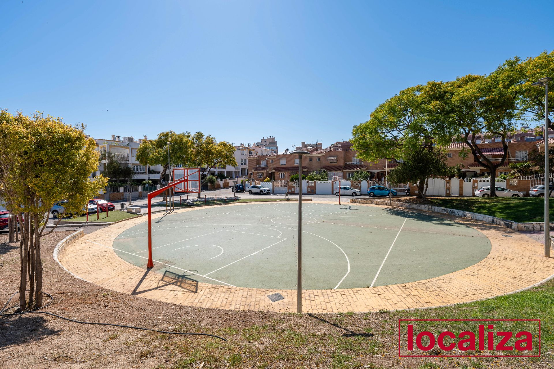Exterior view of Single-family semi-detached for sale in  Almería Capital  with Air Conditioner, Private garden and Terrace