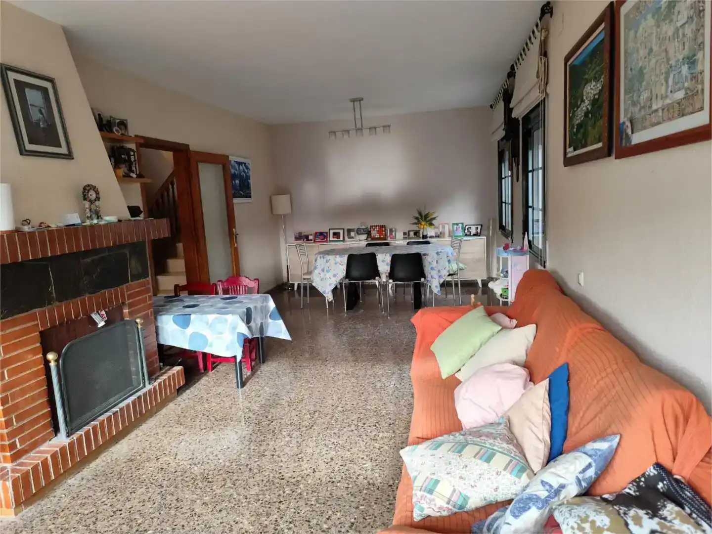 Wohnzimmer von Haus oder Chalet zum Verkauf in Sant Pere de Ribes mit Schwimmbad und Balkon