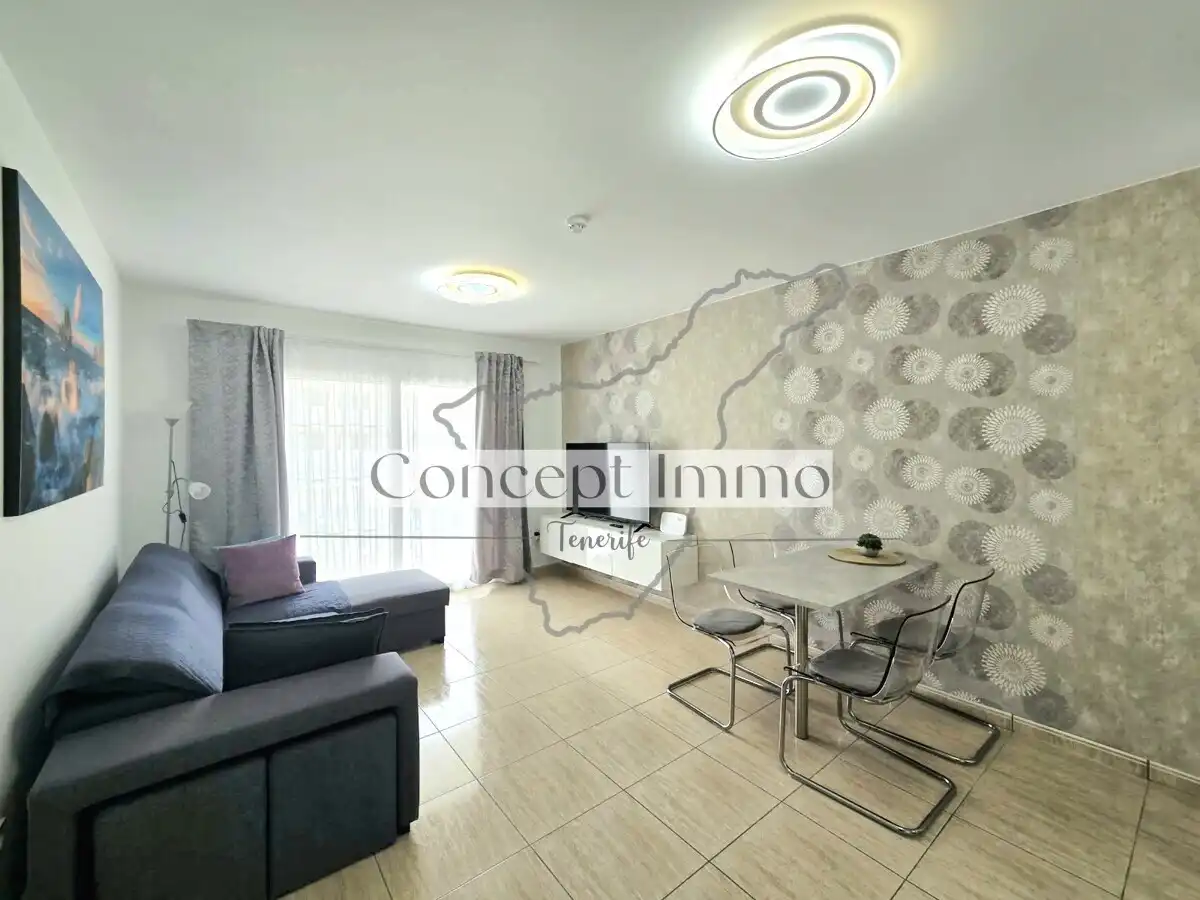 Sala de estar de Piso en venta en Costa del Silencio