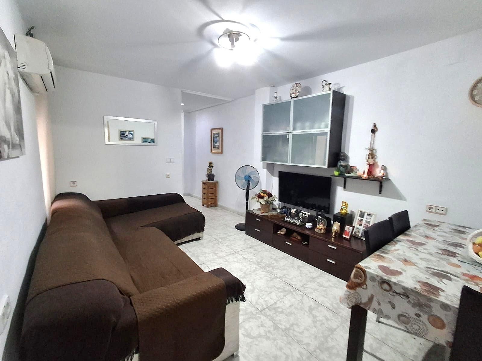 Sala de estar de Piso en venta en Alicante / Alacant con Balcón
