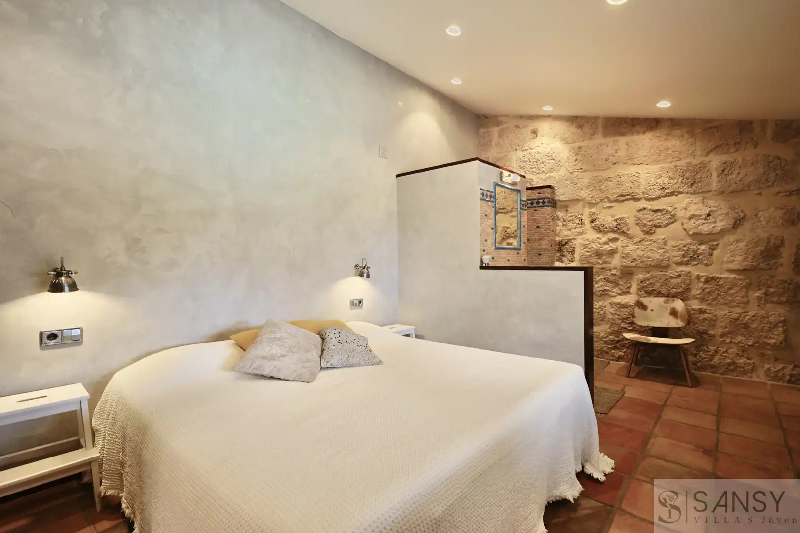 Bedroom of Houses for sale in Jávea / Xàbia  with Air Conditioner, Heating and Terrace