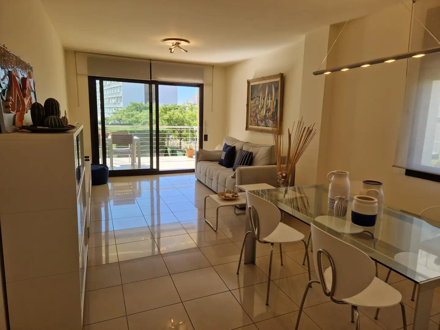 Sala d'estar de Apartament en venda en Roses amb Aire condicionat, Calefacció i Terrassa