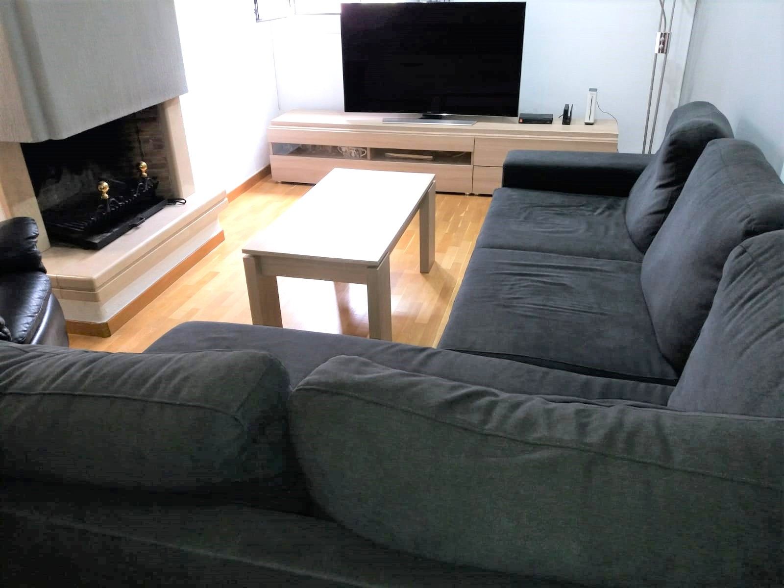 Living room of Flat for sale in Sabadell  with Heating, Storage room and Balcony