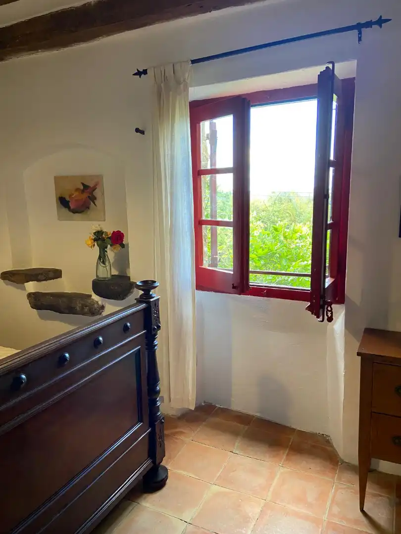 Dormitori de Finca rústica en venda en Maià de Montcal amb Aire condicionat, Calefacció i Jardí privat