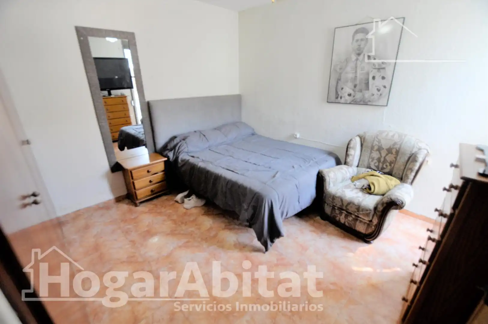 Dormitori de Casa adosada en venda en Valencia amb Aire condicionat, Calefacció i Terrassa
