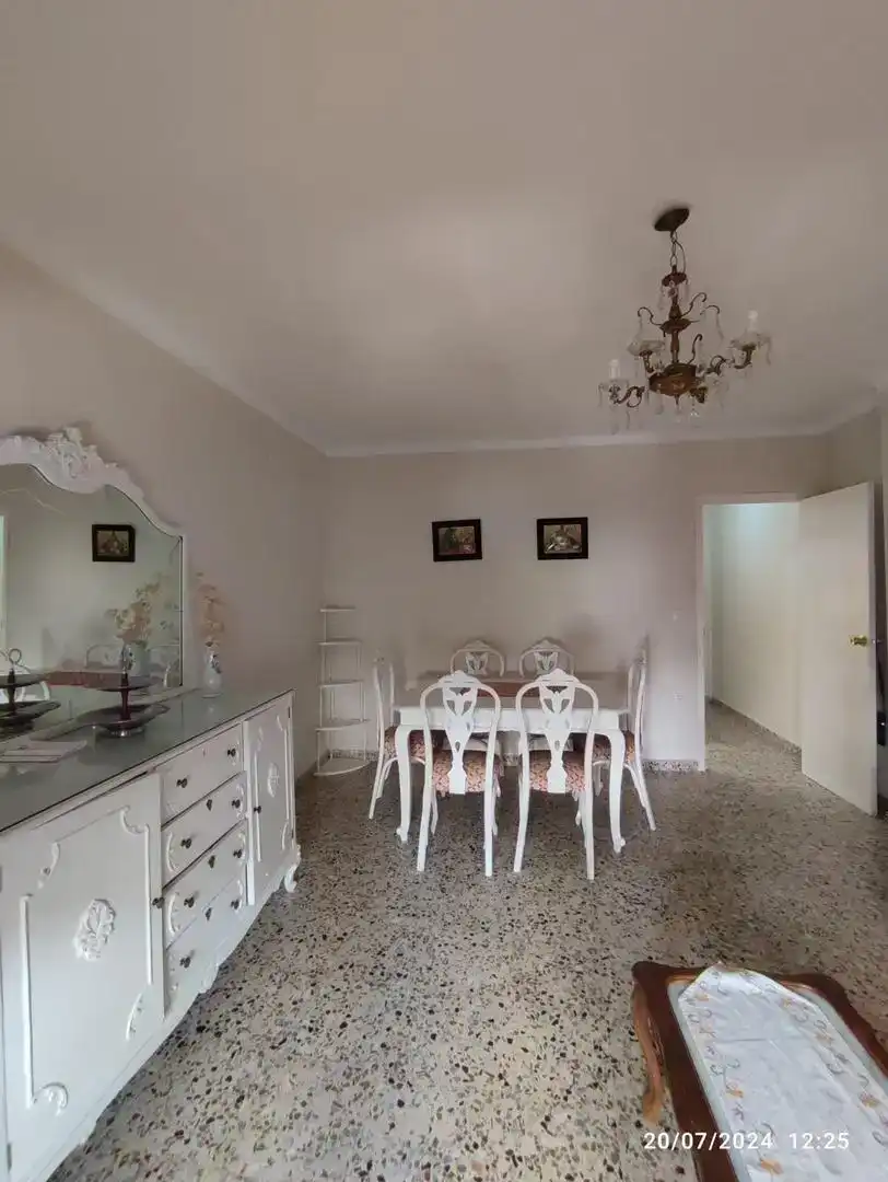 Dining room of Flat for sale in Herrera  with Air Conditioner, Furnished and Oven