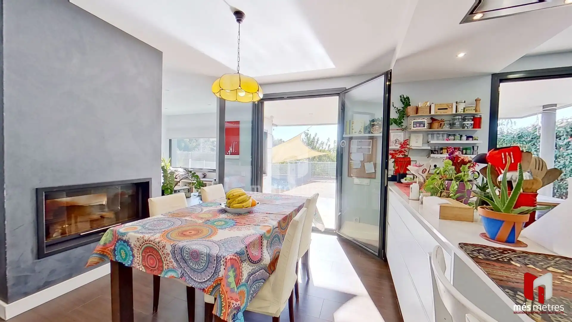 Comedor de Casa o chalet en venta en Teià con Aire acondicionado, Calefacción y Jardín privado