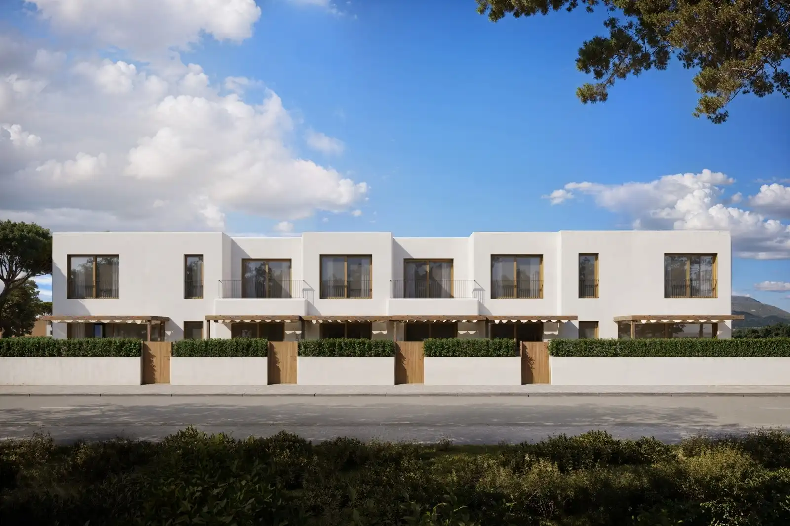 Vista exterior de Casa o chalet en venta en Gata de Gorgos con Aire acondicionado, Calefacción y Jardín privado