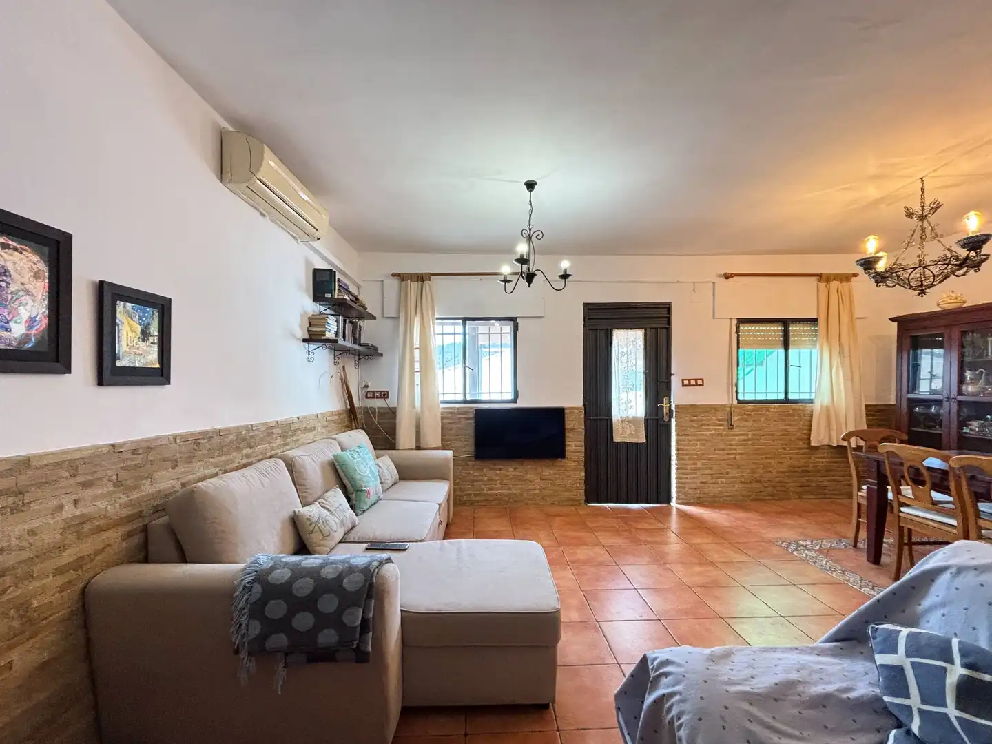 Living room of Houses for sale in Marines  with Air Conditioner, Terrace and Furnished