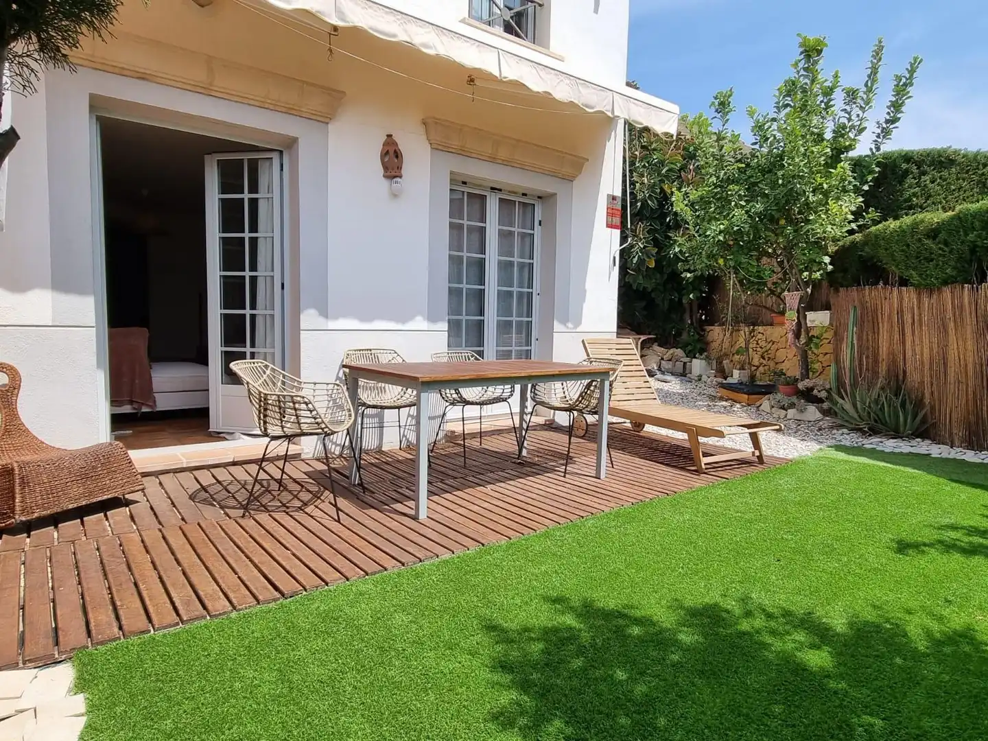 Terraza de Casa o chalet de alquiler en Finestrat con Calefacción, Jardín privado y Terraza