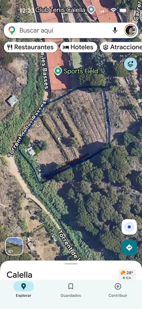 Terreno en venta en Calella