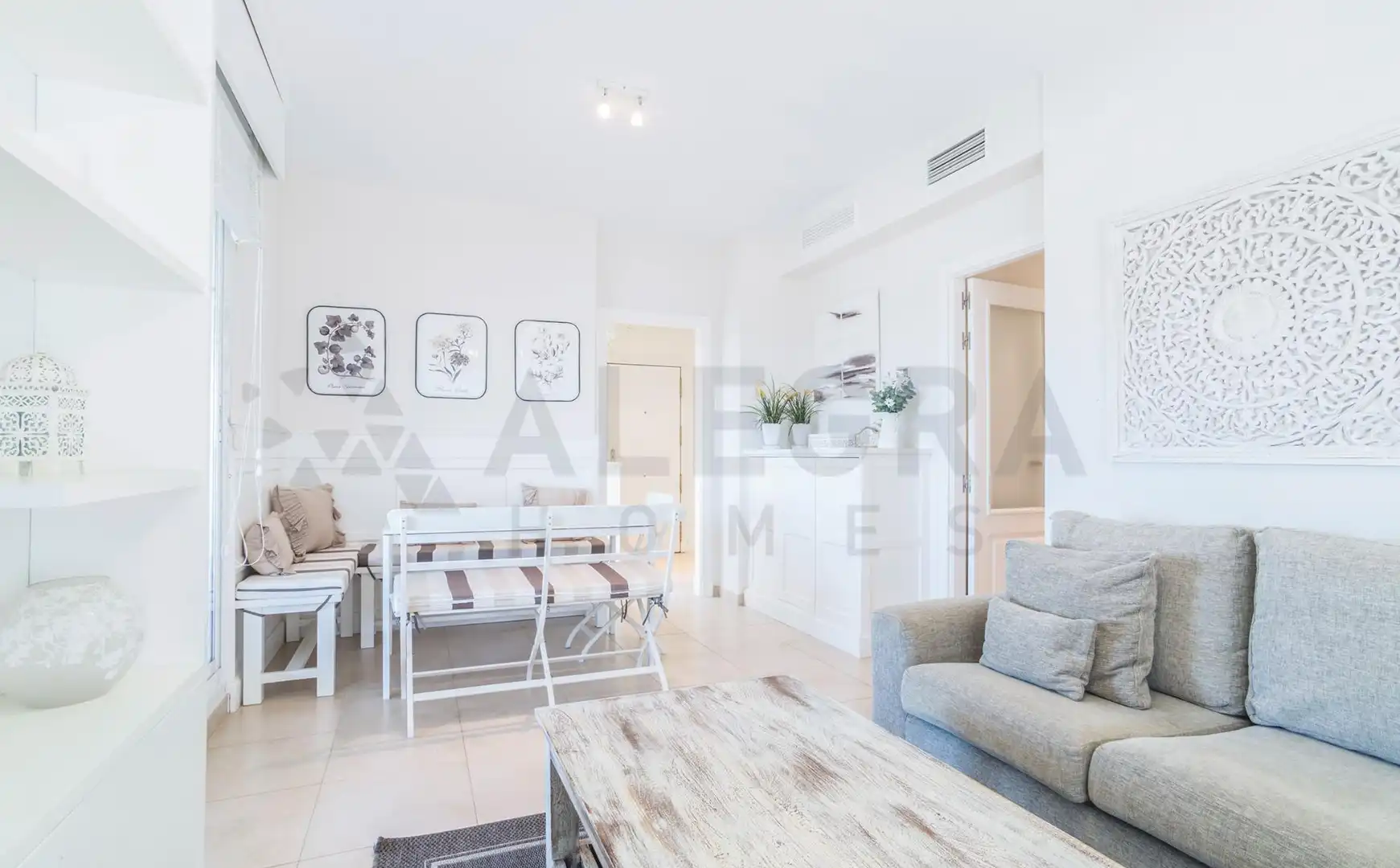 Sala de estar de Ático en venta en Rota con Aire acondicionado, Jardín privado y Terraza