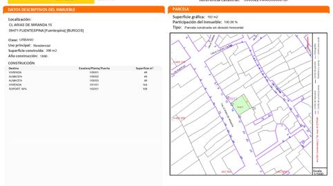 Foto 5 de Casa adosada en venta en Calle Arias de Miranda, 15, Fuentespina, Burgos