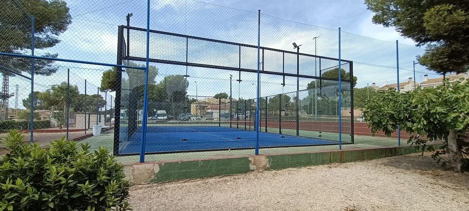 Parking de Casa adosada en venta en La Nucia con Aire acondicionado, Calefacción y Jardín privado