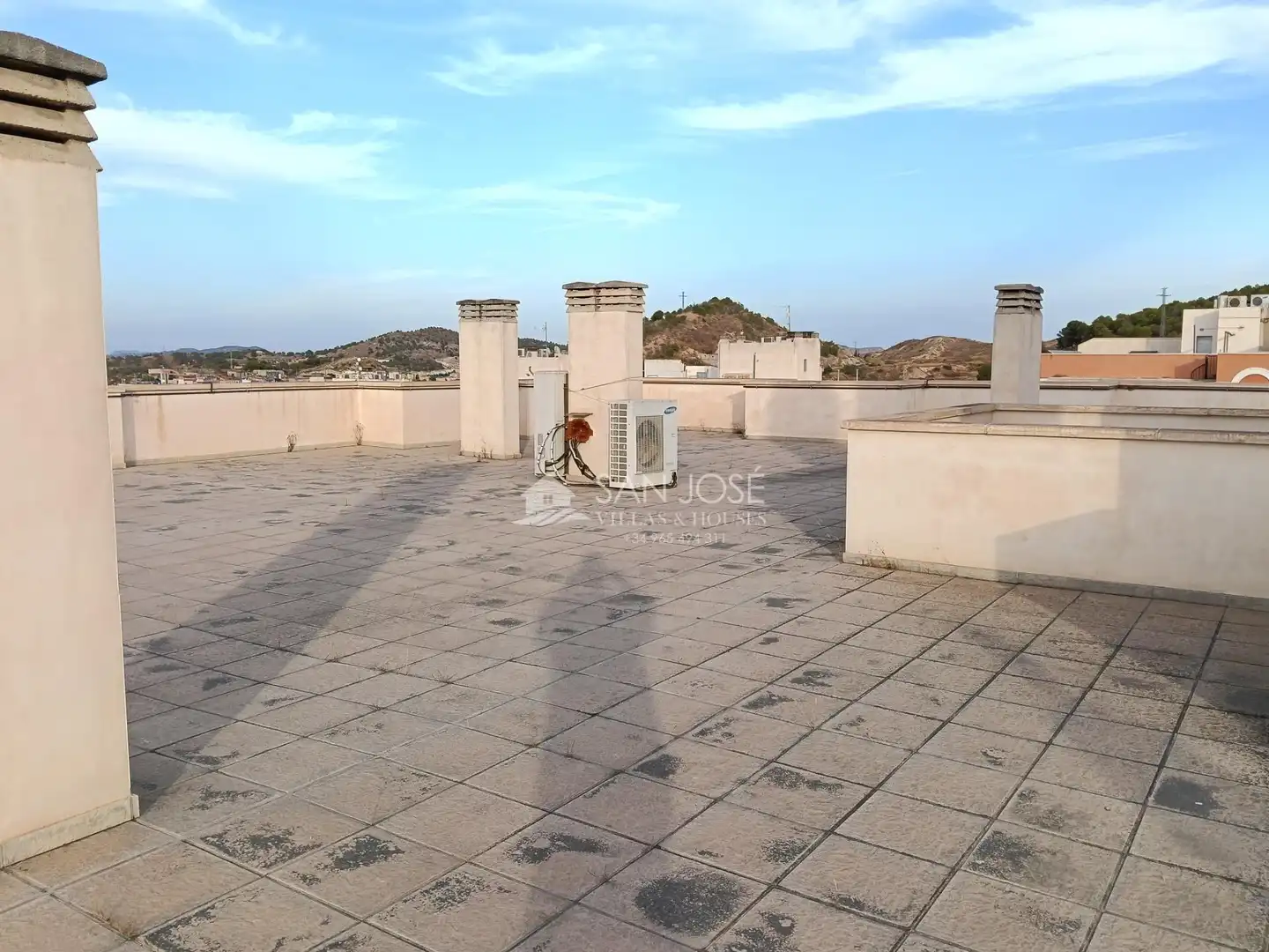 Terrace of Flat for sale in Aspe  with Heating, Terrace and Storage room