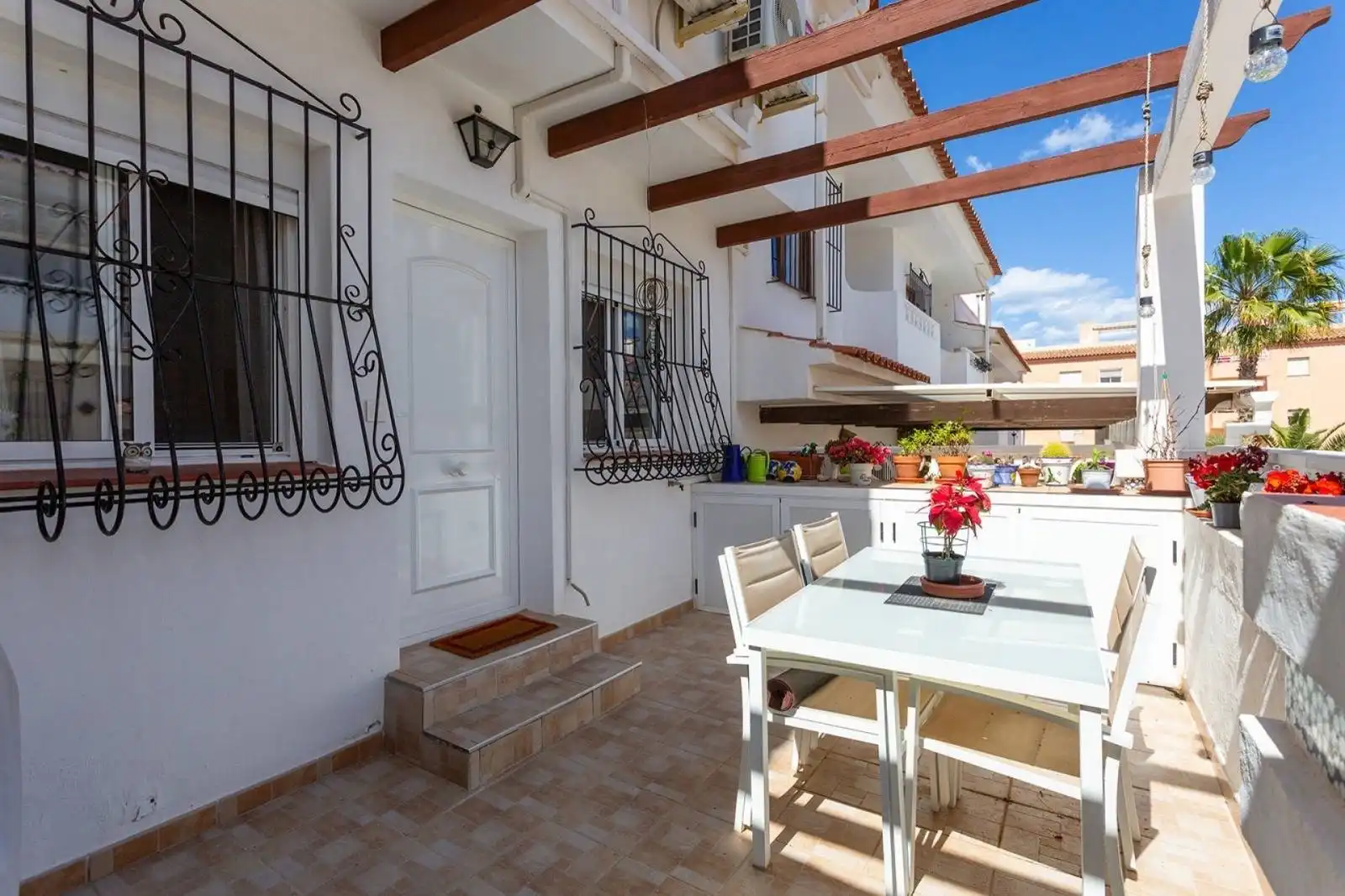 Terrace of Houses for sale in Torrevieja  with Air Conditioner, Heating and Private garden