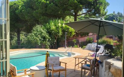 Swimming pool of House or chalet for sale in Sant Pol de Mar  with Air Conditioner, Terrace and Swimming Pool