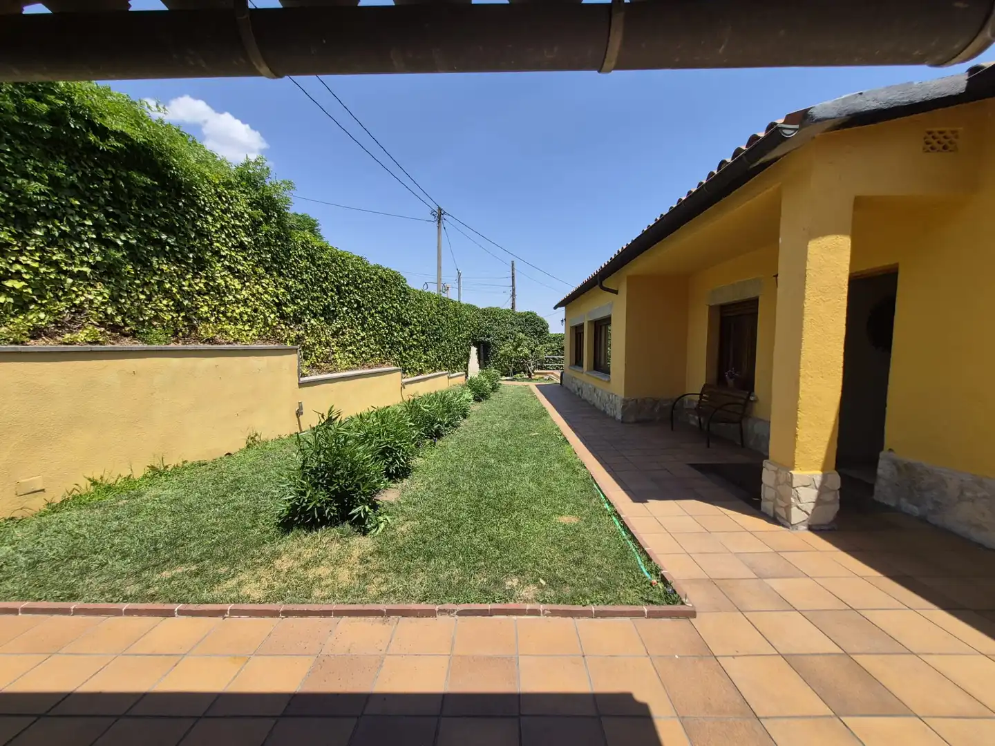 Jardín de Casa o chalet de alquiler en La Llacuna con Aire acondicionado, Calefacción y Jardín privado