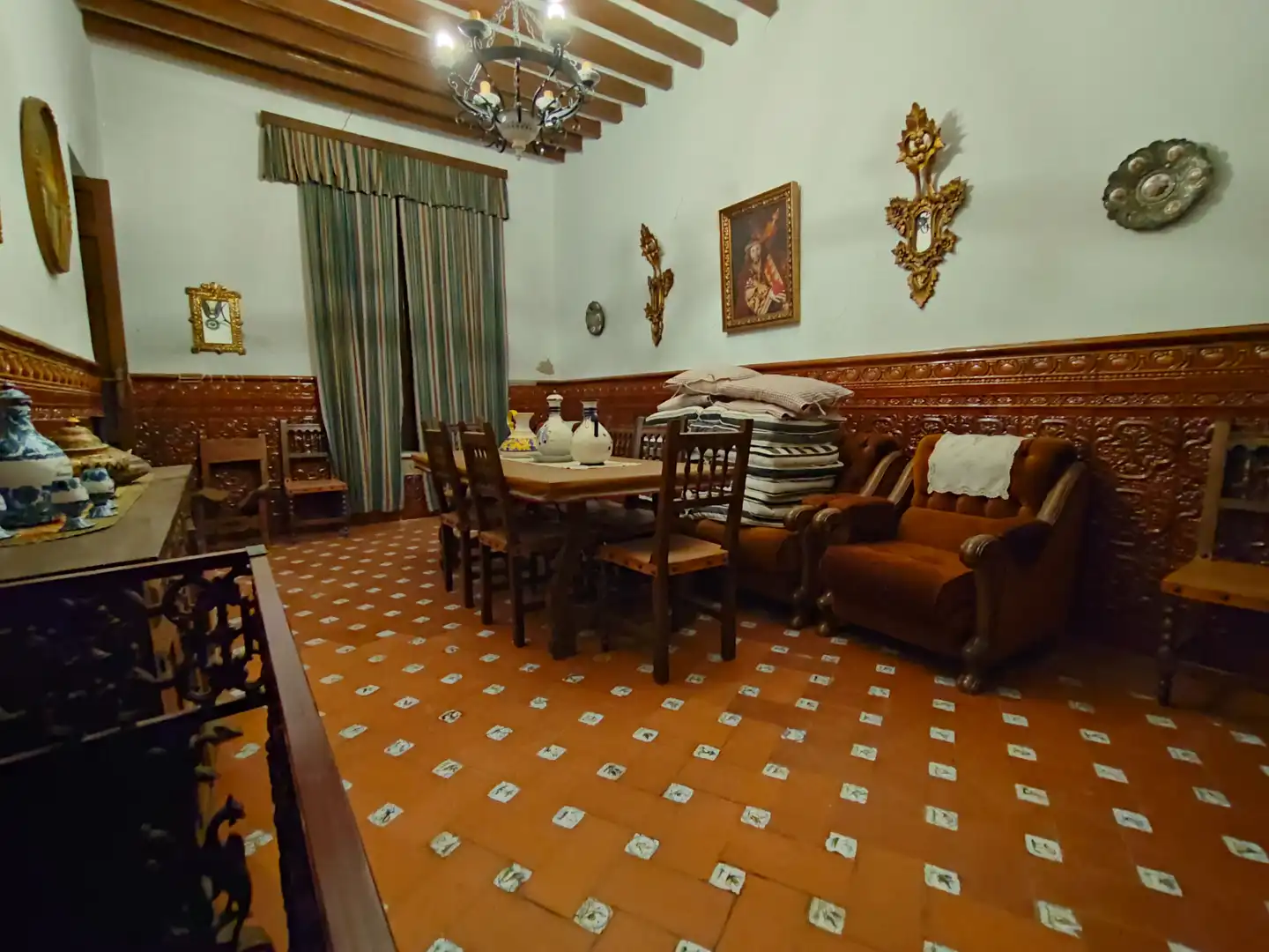 Dining room of Country homes for sale in Priego de Córdoba  with Private garden, Terrace and Swimming Pool