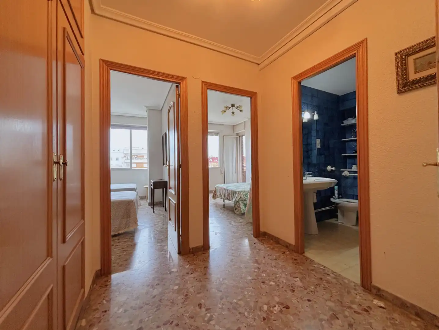 Bedroom of Flat for sale in Castellón de la Plana / Castelló de la Plana  with Air Conditioner, Heating and Terrace