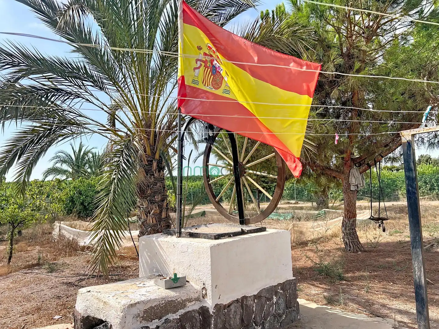 Vista exterior de Finca rústica en venda en Pulpí amb Aire condicionat, Jardí privat i Terrassa