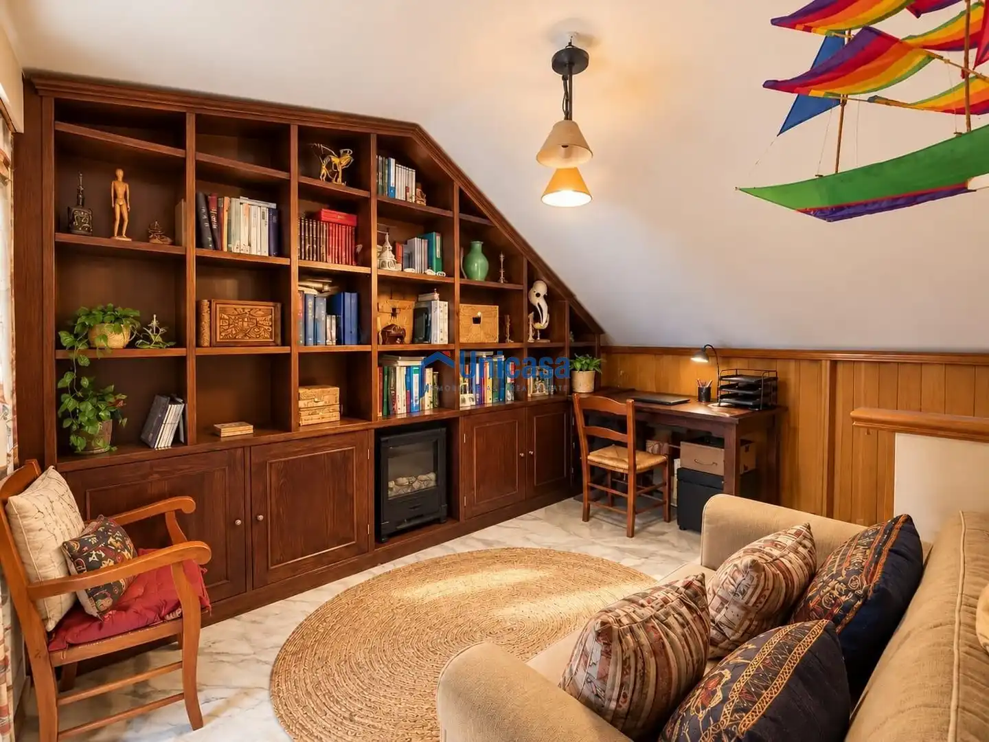 Sala de estar de Casa adosada en venta en Cruz de Humilladero