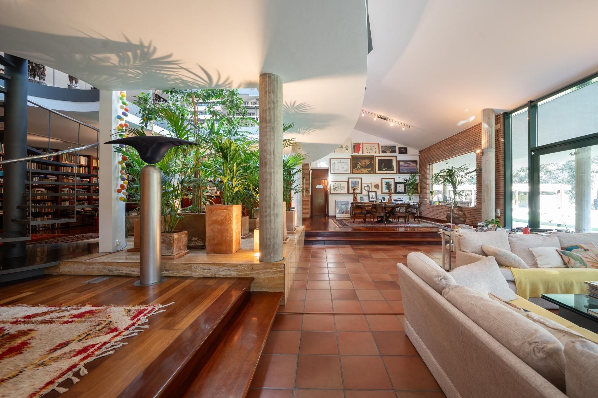 Living room of House or chalet for sale in L'Ametlla del Vallès  with Air Conditioner, Heating and Private garden