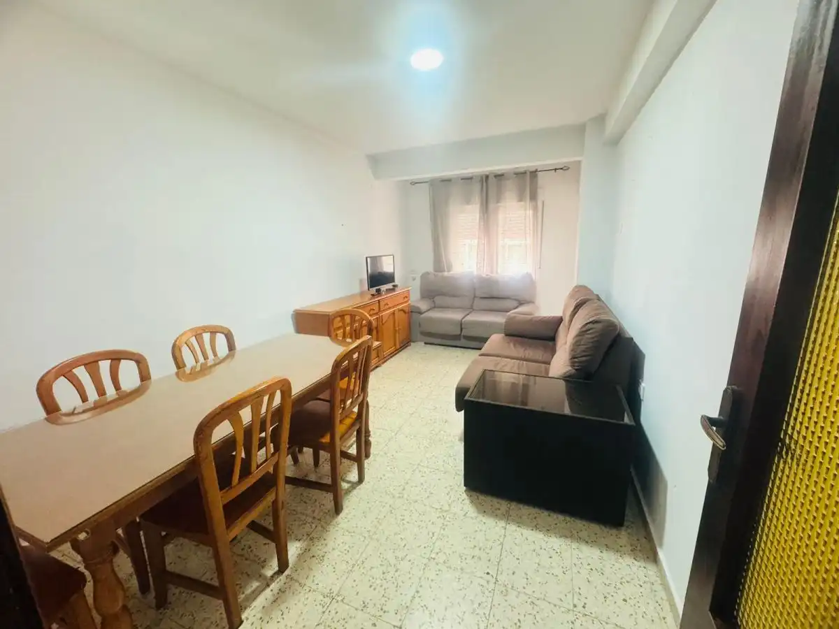 Living room of Flat for rent in Badajoz  with Furnished