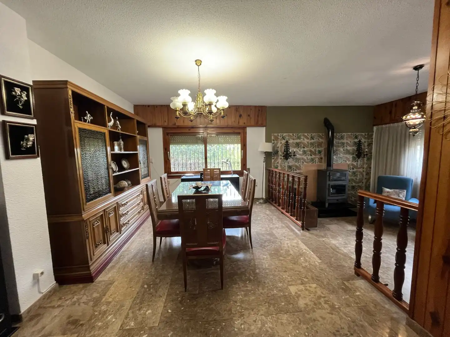 Comedor de Casa o chalet en venta en Macastre con Aire acondicionado, Jardín privado y Terraza