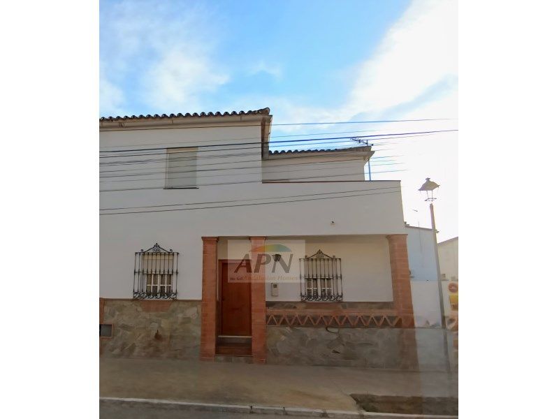 Exterior view of Single-family semi-detached for sale in Pizarra
