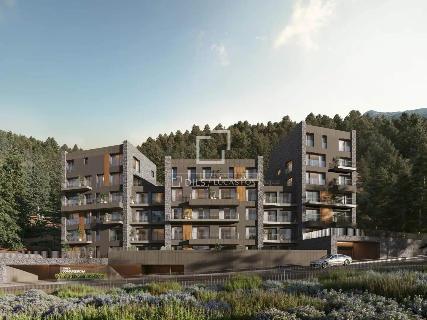 Vista exterior de Piso en venta en La Massana con Calefacción, Parquet y Trastero
