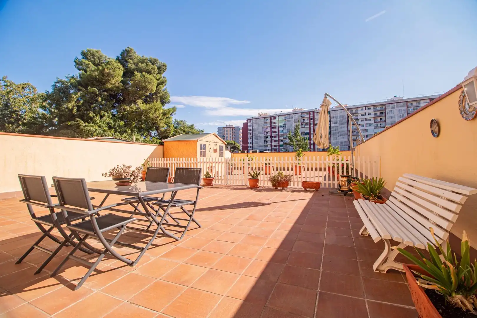 Terrasse von Wohnung zum Verkauf in Cerdanyola del Vallès mit Terrasse