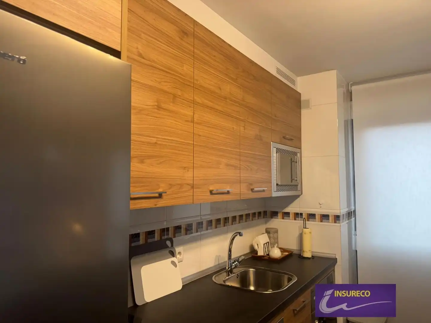 Cocina de Apartamento de alquiler en Sariegos con Calefacción, Parquet y Terraza