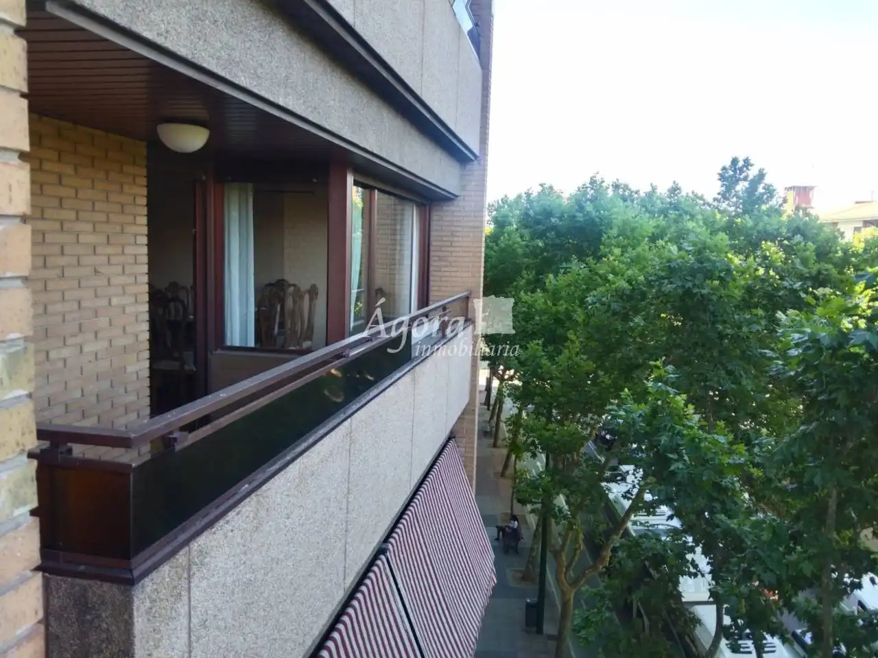Vista exterior de Pis en venda en Valladolid amb Calefacció, Parquet i Terrassa