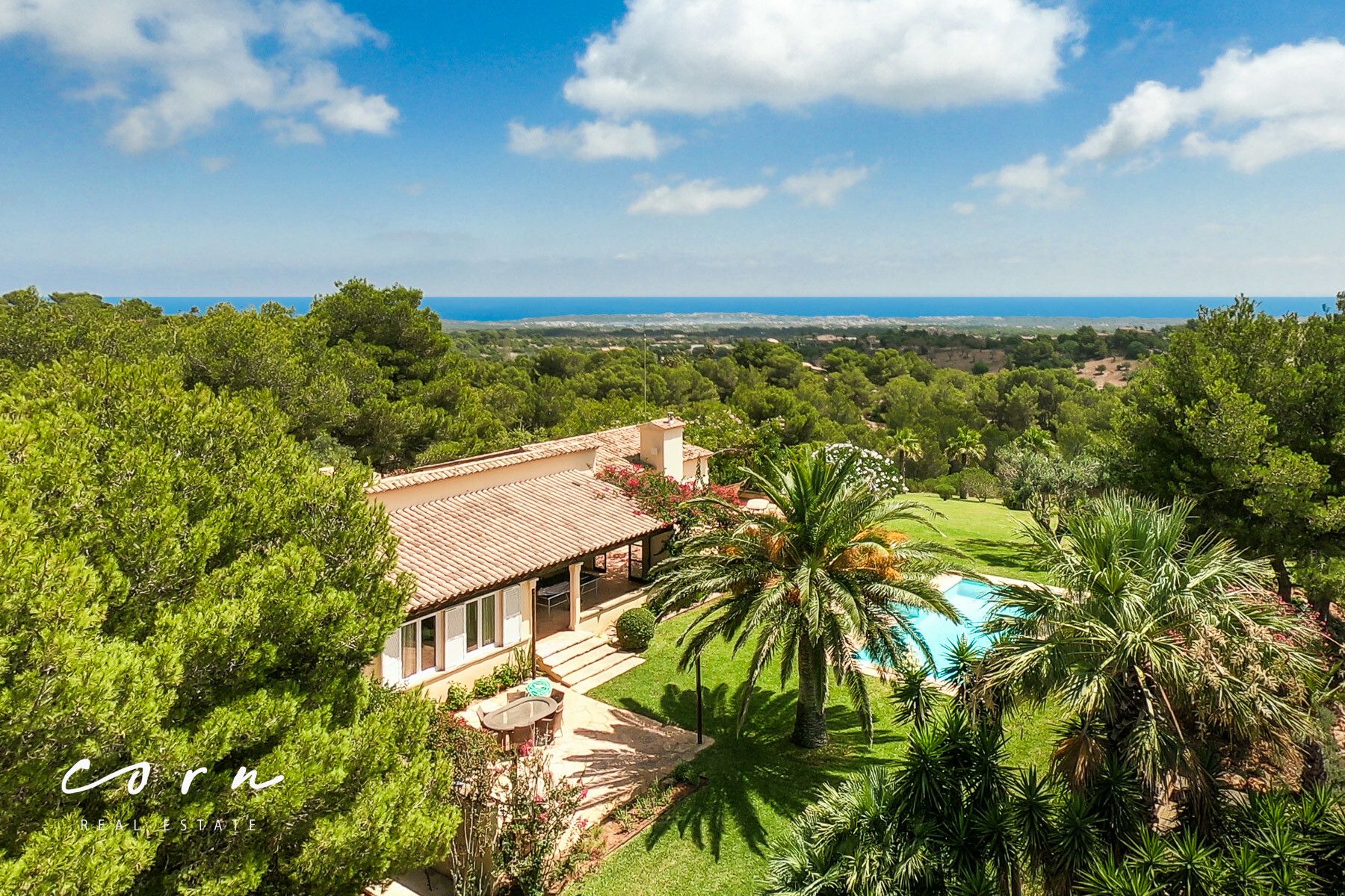 Garden of Country house for sale in Felanitx  with Air Conditioner, Heating and Private garden