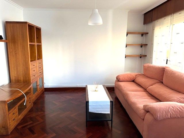 Living room of Flat for sale in A Coruña Capital   with Heating, Parquet flooring and Storage room
