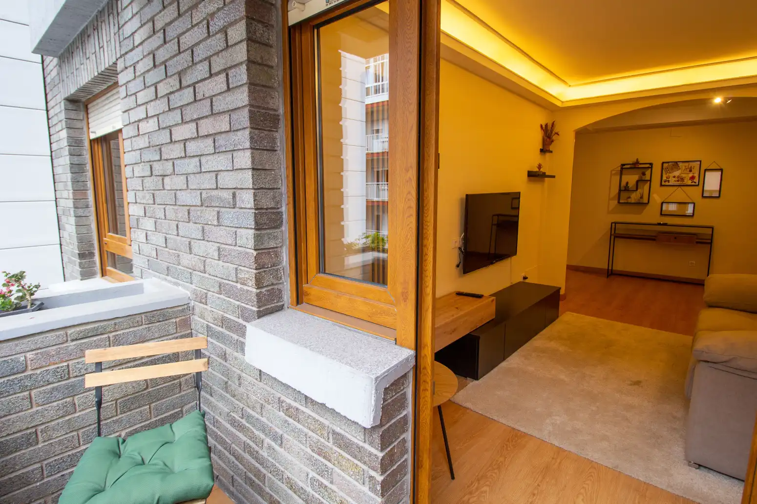 Terraza de Piso de alquiler en Gijón  con Calefacción, Terraza y Trastero