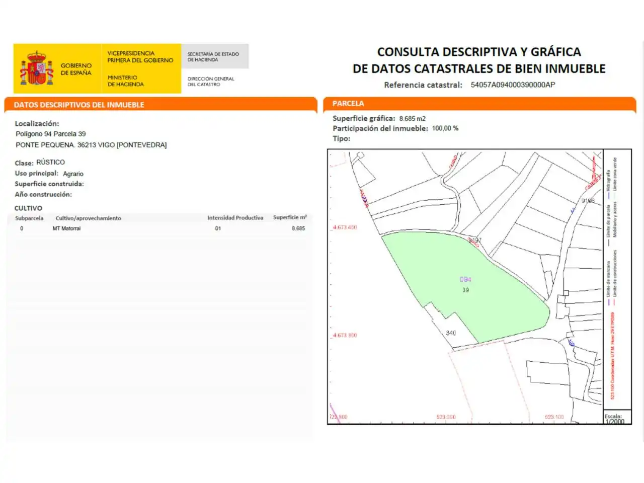 Rustikales Grundstück zum Verkauf in Calle Costa 35, imagen 5