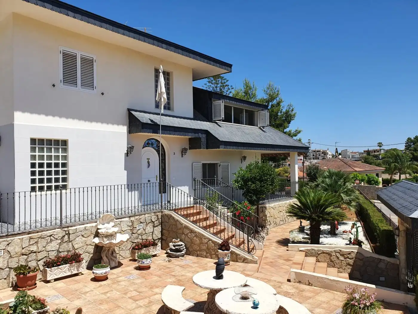 Vista exterior de Casa o chalet en venta en Chiva con Calefacción, Jardín privado y Terraza