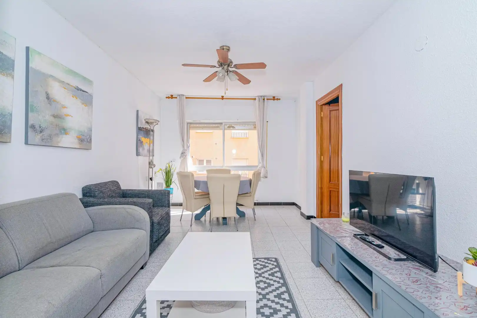 Sala de estar de Piso en venta en Granada con Amueblado