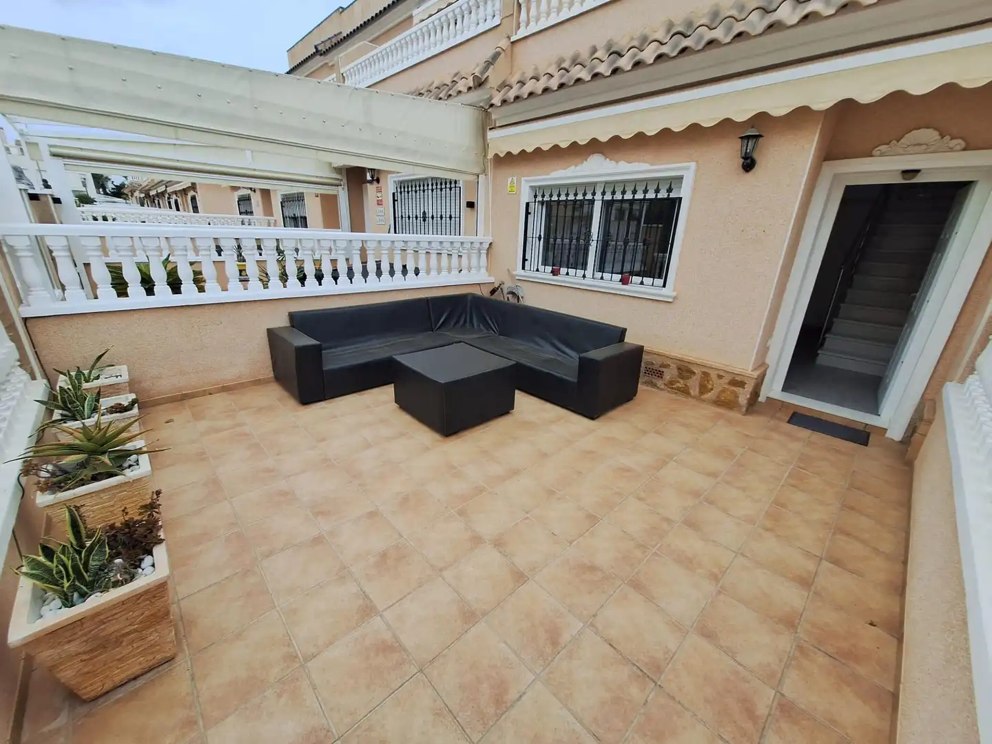 Terrace of Houses for rent in Orihuela  with Private garden, Terrace and Balcony