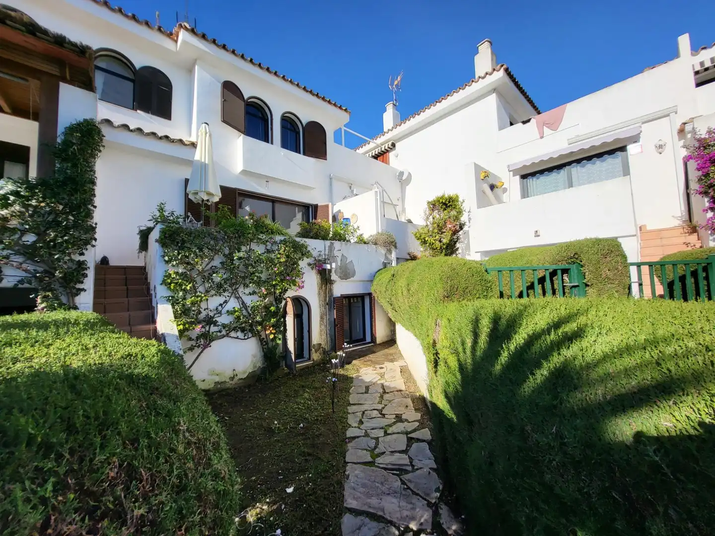 Jardín de Casa o chalet en venta en Estepona con Aire acondicionado, Calefacción y Terraza