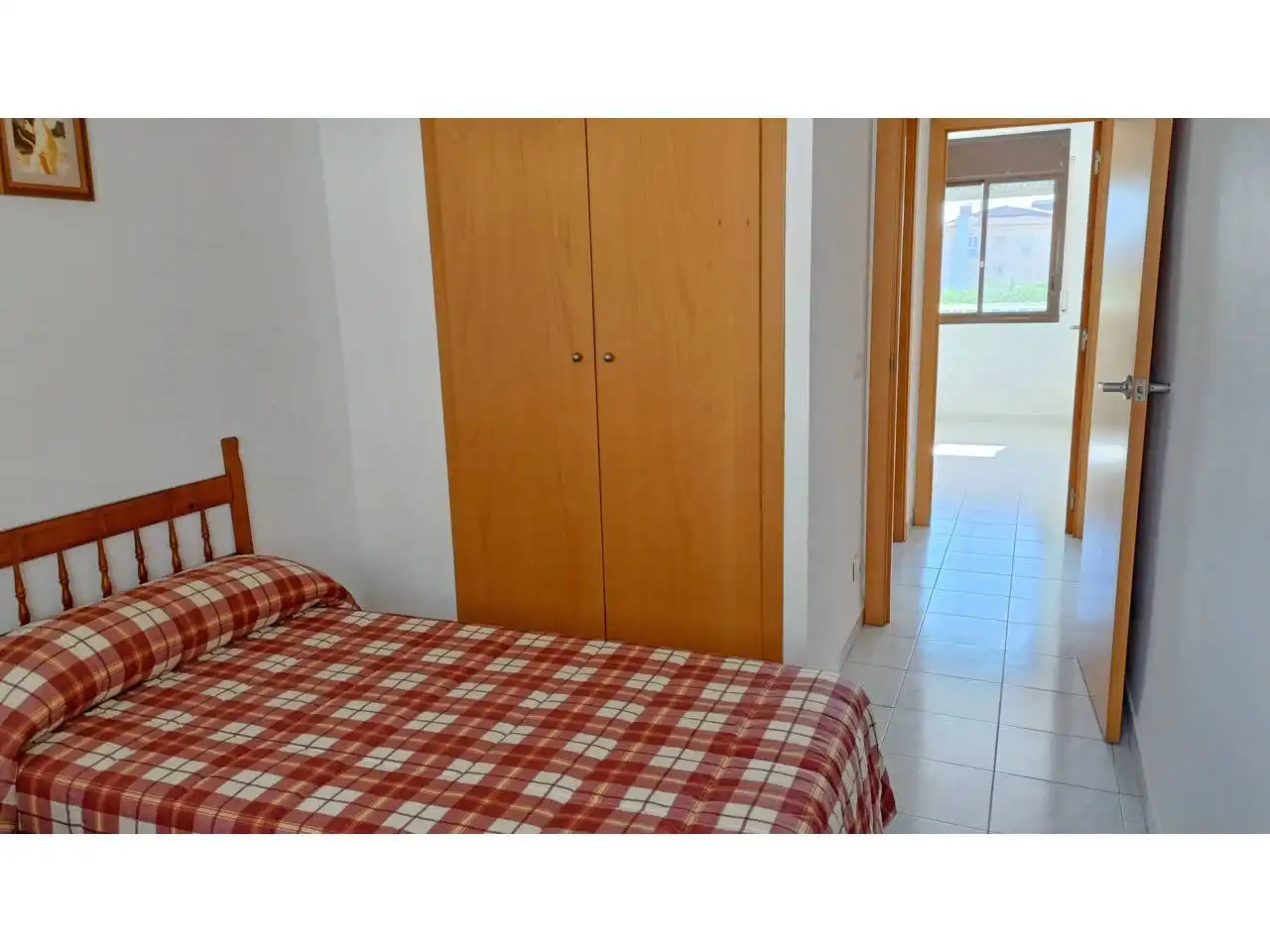 Bedroom of Flat for sale in L'Escala  with Terrace, Furnished and Community pool